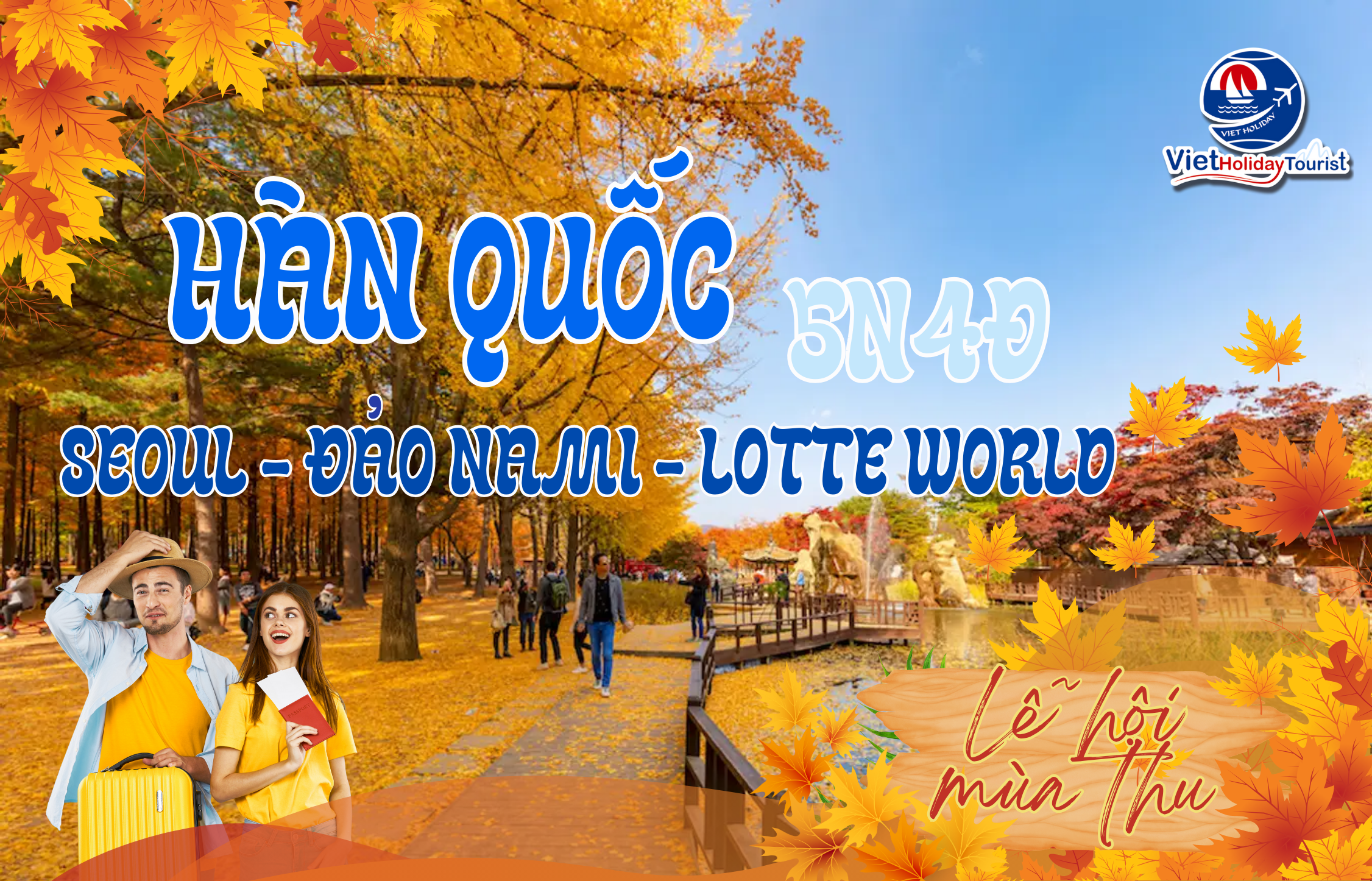 SEOUL – ĐẢO NAMI – LOTTE WORLD