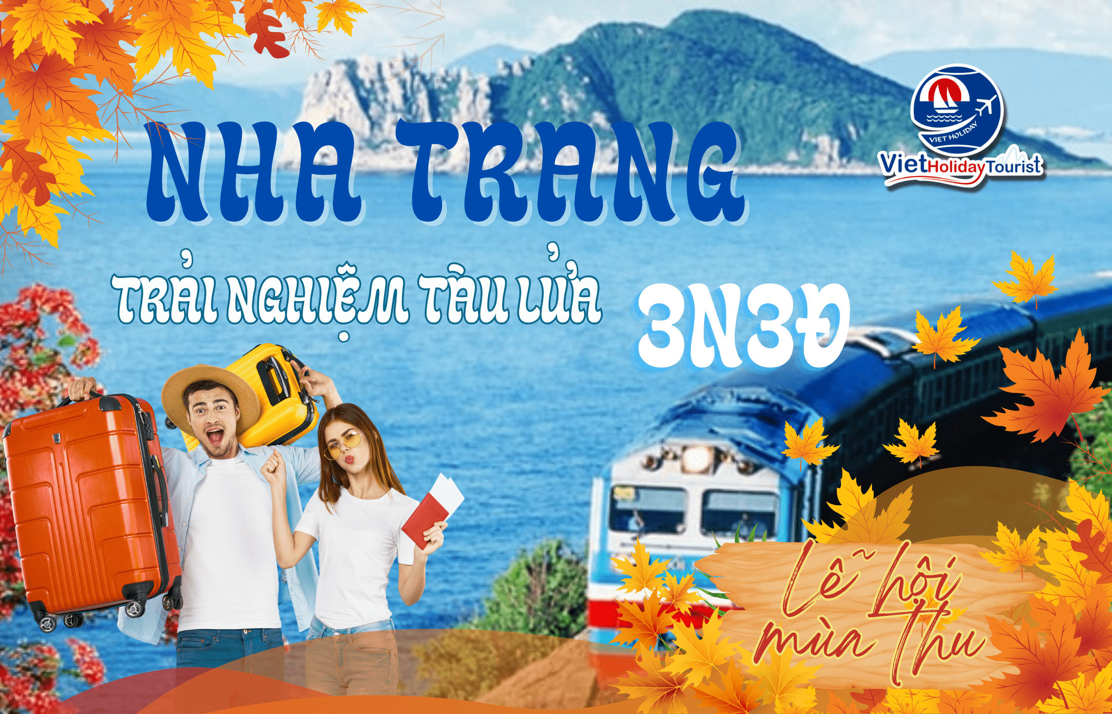 NHA TRANG 3N3Đ - TÀU HỎA