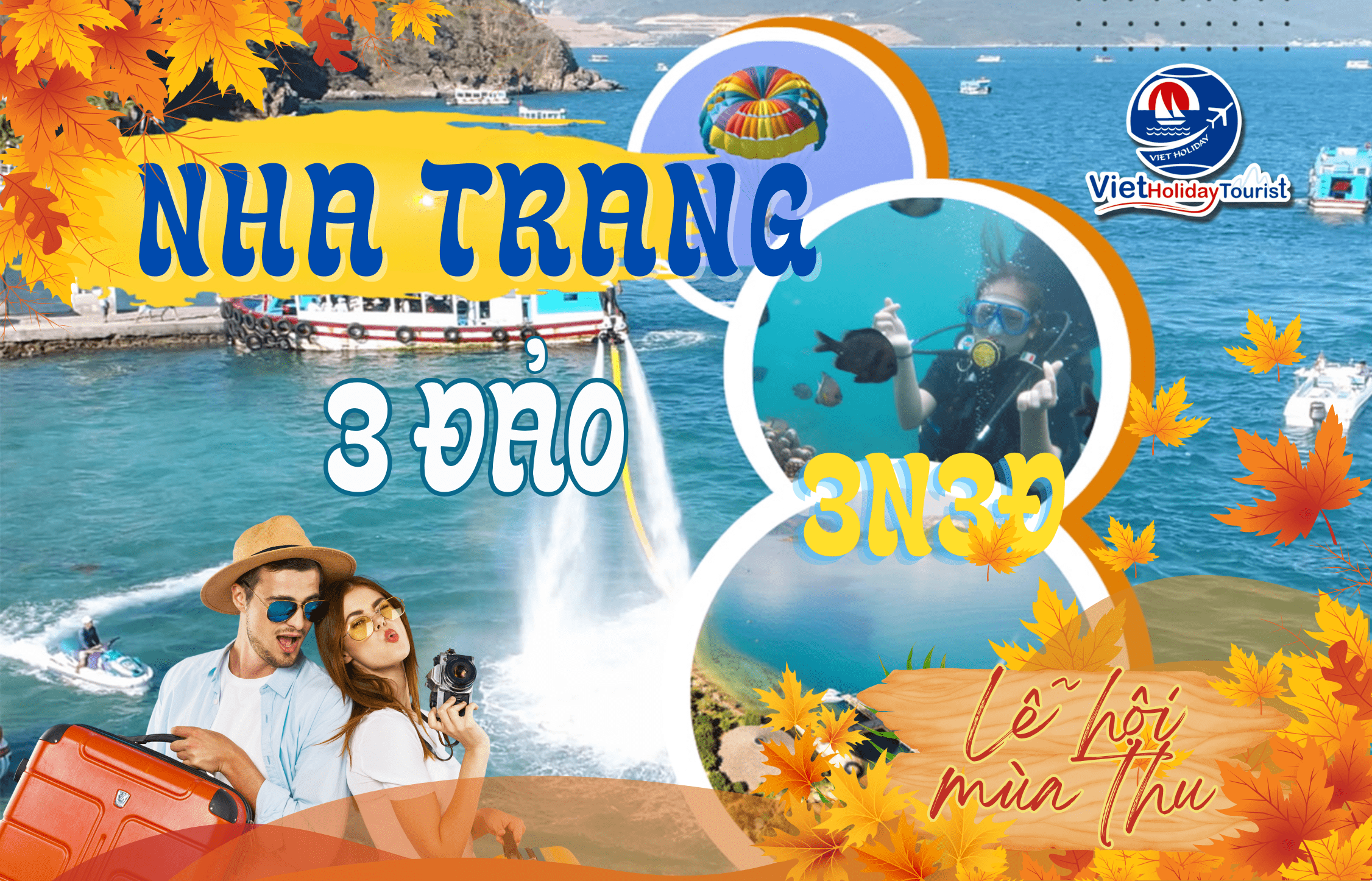 NHA TRANG 3 ĐẢO - VẺ ĐẸP THIÊN NHIÊN